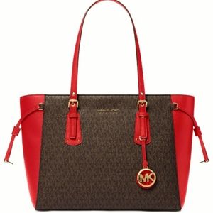 Michael Kors Signature Design Logo Tote